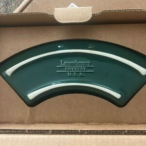 New in box Longaberger Crescent dish